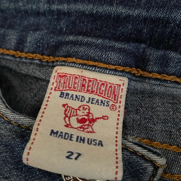 True Religion women’s blue skinny jeans - Picture 4 of 6